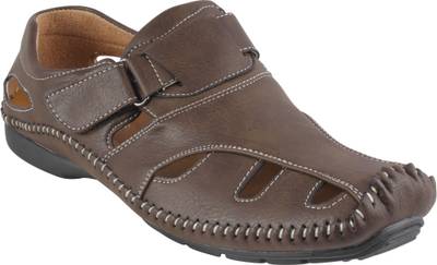 Kivanahs Men Black Sandals