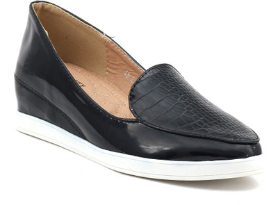 Shuberry Women Black Wedges