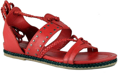 

Salt N Pepper Women Red Flats