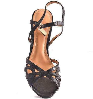 Vanson Women Black Heels
