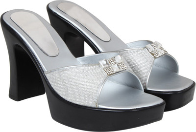 

Lily Women Silver Heels