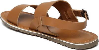 Invictus Men Tan Sports Sandals