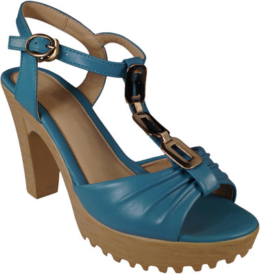 

Ladela Women Blue Heels