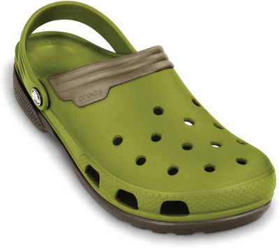 

Crocs Men Green Clogs