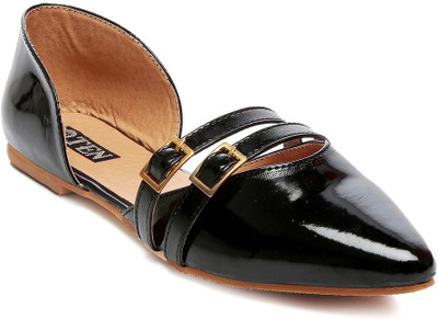 

TEN Women Black Flats