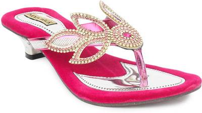 Moonwalk Women Pink Heels