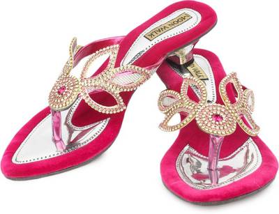 Moonwalk Women Pink Heels