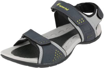 Fsports Men Navy Fluorescent Yellow Sandals