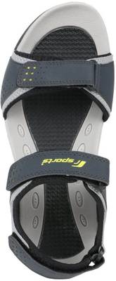 Fsports Men Navy Fluorescent Yellow Sandals
