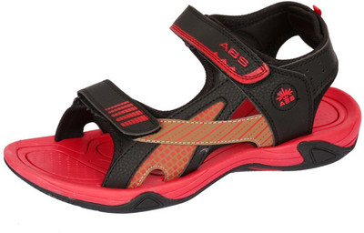 

ABS Men Black/Red Sports Sandals