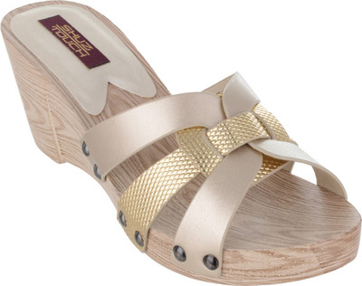 

Shuz Touch Women GOLDEN Wedges