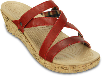 

Crocs Women Red Wedges