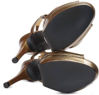 Meriggiare Women Gold Heels