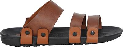 Kraasa Men Tan Sandals