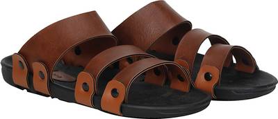 Kraasa Men Tan Sandals