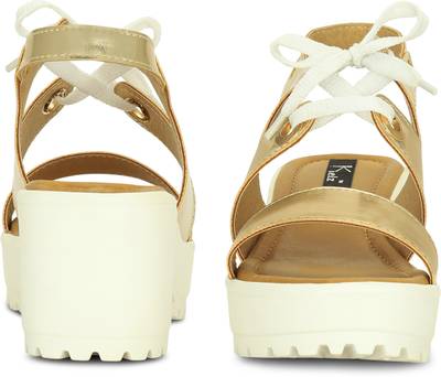 Kielz Women Gold Heels