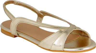 

Flora Women Gold Flats