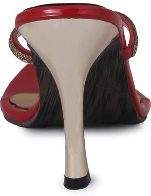 Bellafoz Women Mehroon Heels