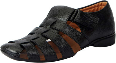 

FAUSTO Men Black Sandals