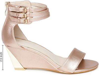 Dressberry Women Gold Heels