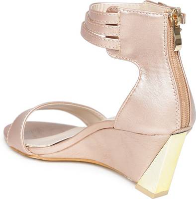 Dressberry Women Gold Heels