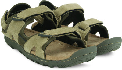 Woodland Men KHAKI Sports Sandals