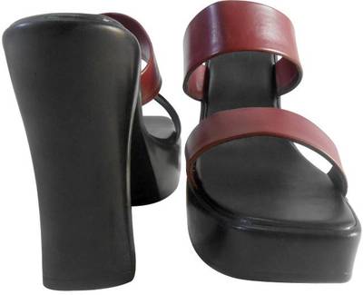 Lily Women Maroon Heels