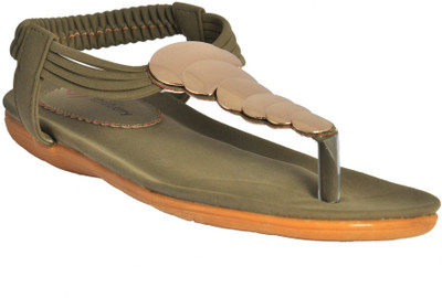 

Shuberry Women Olive Flats