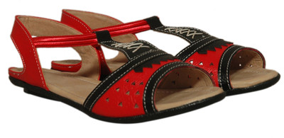 

D&D Women Red Flats