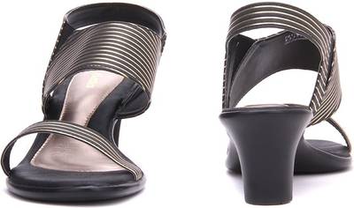 Bata Women Black Heels