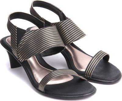 Bata Women Black Heels