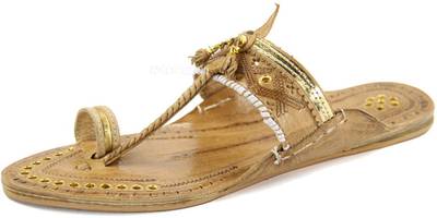 eKolhapuri Men Yellow Sandals