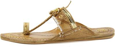 eKolhapuri Men Yellow Sandals