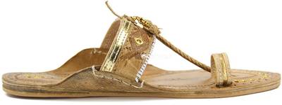 eKolhapuri Men Yellow Sandals