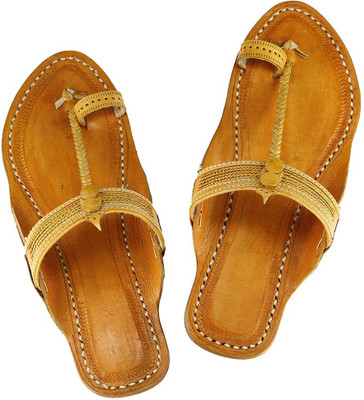 

eKolhapuri Women Yellow Flats