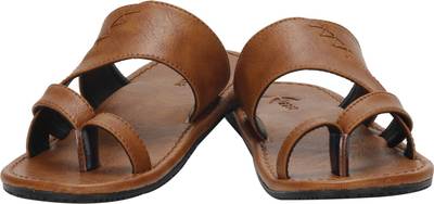 Kraasa Men Tan Sandals