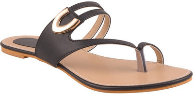 

Adorn Girls Flats(Black