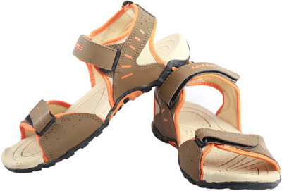 

Lotto Men Brown Orange Sports Sandals