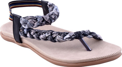 

Adorn Women Black Flats
