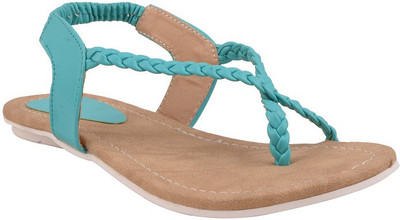 

Adorn Girls Flats(Green