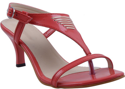 

Adorn Women Peach Heels