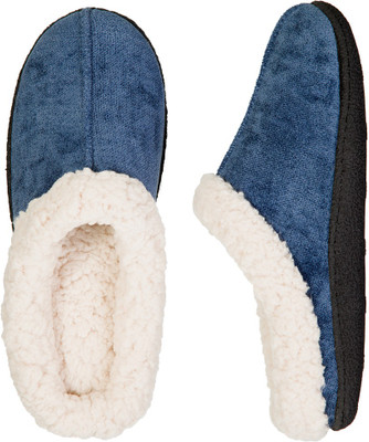 

Dearfoams Women Blue Flats