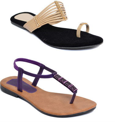 

Indirang Women Multicolor Flats