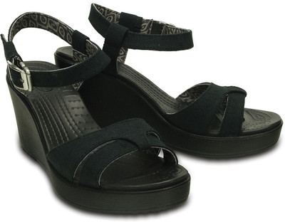 

Crocs Women Black Wedges