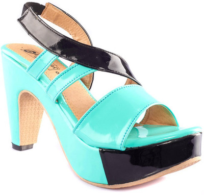 

Dolphin Miles Women Green Heels