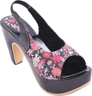 

Adorn Women Black Heels