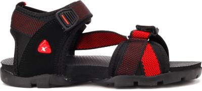 Sparx Men Black Red Sports Sandals