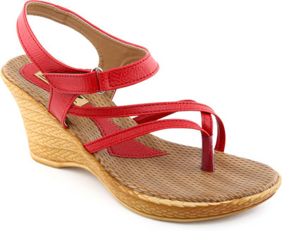 

Kielz Women Red Wedges