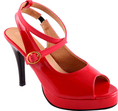 Adorn Women Red Heels