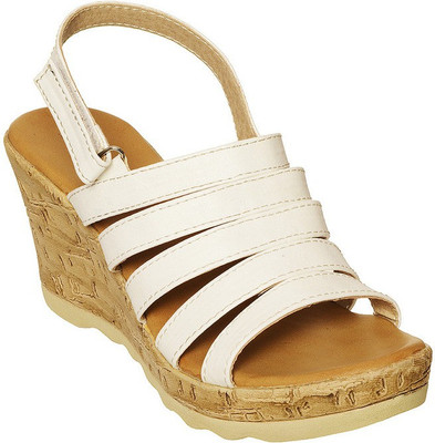 

Bruno Manetti Women White Wedges